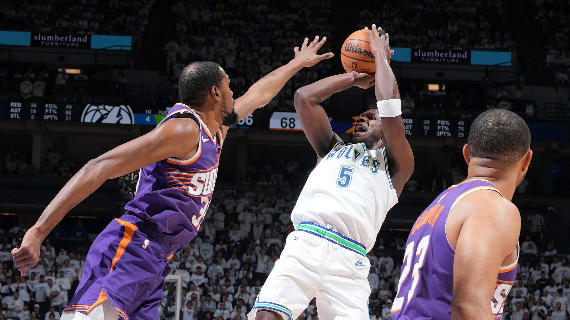 phoenix suns vs timberwolves match player stats