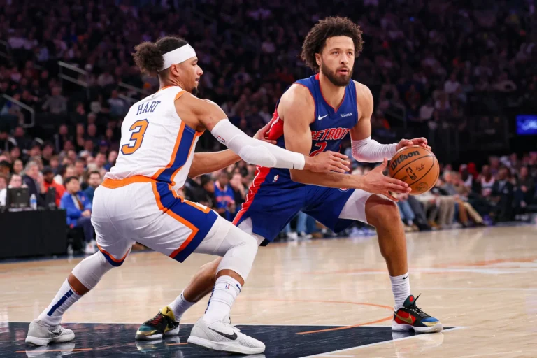 knicks vs detroit pistons match player stats